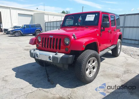 2012 Jeep Wrangler Unlimited Sahara из США, поврежденный, VIN 1C4HJWEG3CL215710